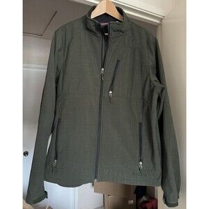 Jacket Black Diamond Double Diamond Softshell Olive Men’s L Full Zip Pockets